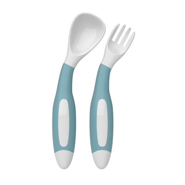 Baby Fork And Spoon Set Kid Feeding Baby Care Product Fork And Spoon