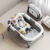 Wholesale Collapsible Baby Bathtub Bathroom Foldable Baby Bathtub Travel Portable Newborn Bath Tub