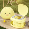 New Design Hot Selling Kids Cute Little Yellow Duck Travel Potty Baby Potty Training Chair