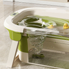 Baby bathtub folding
