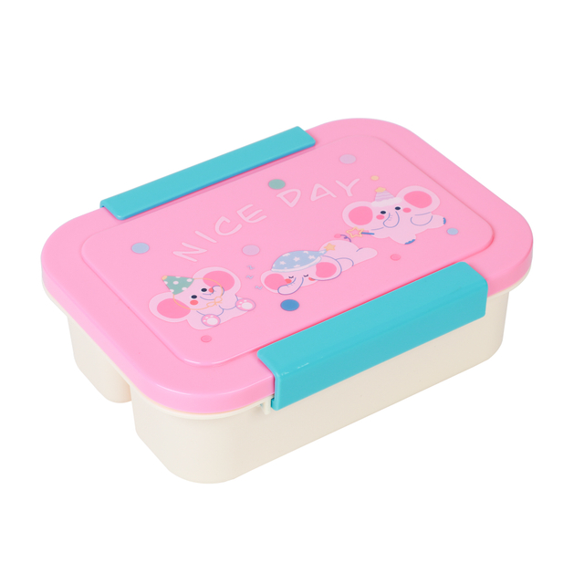 2026 New Design Leakproof Thermal 3 Compartment Lunch Box BPA Free Eco Safe Plastic School Kid Lunch Box