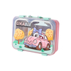 Stainless Steel Leakproof Compartments Kids Bento Box Cartoon Design Microwavable Lunch Container Storage School Picnic