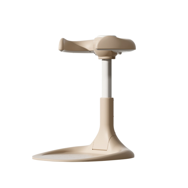 Adjustable Height Plastic Armrest Baby Bath Stand Table with Multifunction Design for 0-24 Months