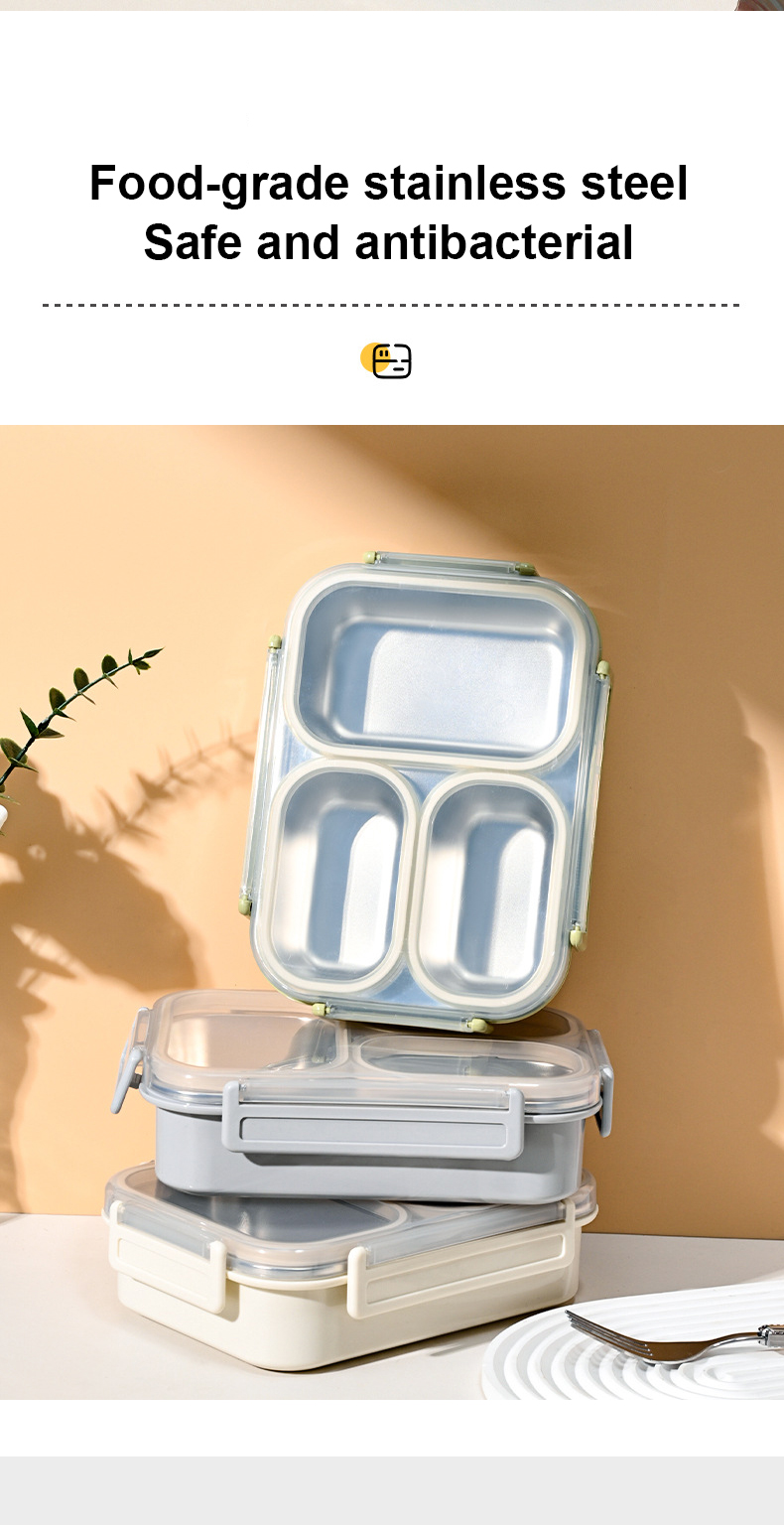 LB114分格不锈钢餐盒 (5)