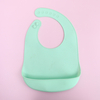 Customizable BPA-Free Eco-Friendly Waterproof Soft Portable Baby Bibs with Silicone