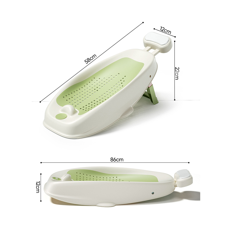 Newborn Bath Support With Thermometer--Meetbaby