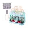 Eco-friendly Plastic Foldable Baby Bottle Dry Rack Holder Multifunctional Bottle Rack Durable Drain Rack Bottle