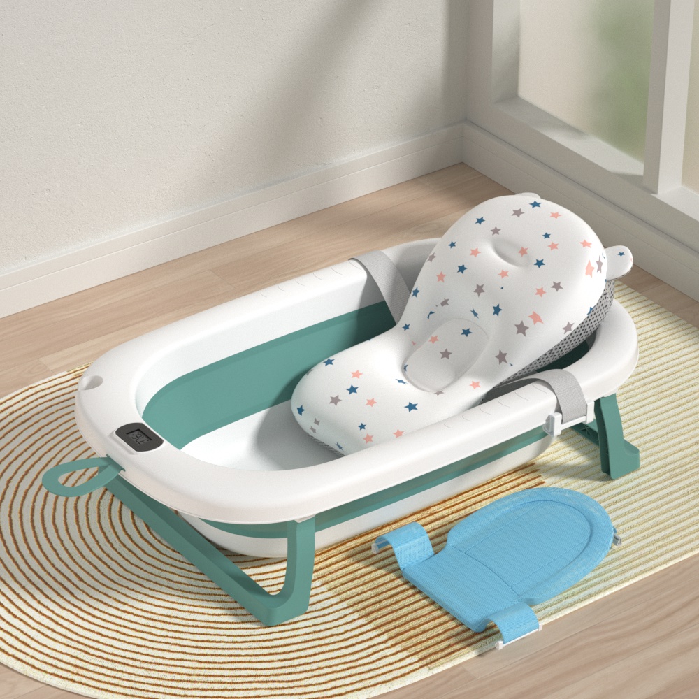 Baby Bath Supply Foldable Baby Bathtub Portable Bathtub for Children Plastic Kids Bath Tubs