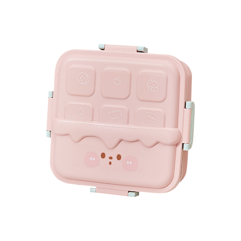 Portable Leakproof Baby Lunch Box for School Stainless Steel Travel Children Lunch Box Plastic Kids Food Container