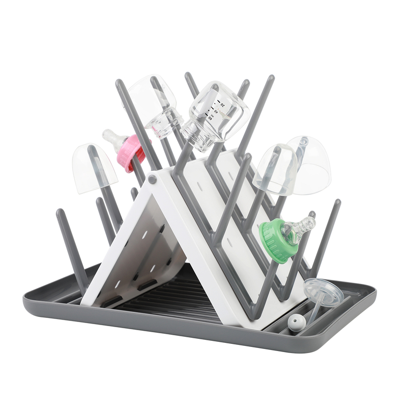New Design Baby Bottle Drying Rack Portable Travel Baby Bottle Drying Rack Space Saving