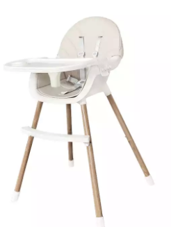 Baby Feeding Wooden High Chair Booster 
