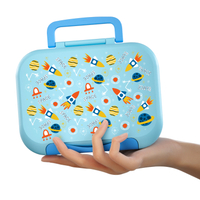 New Arrival Cute Cat Design Portable Bento Box Reusable Baby Lunch Box Kids School Office Bento Box