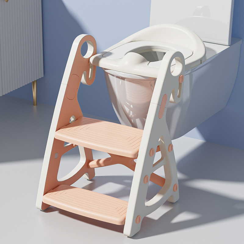 Foldable Baby Potty Seat With Step Stool