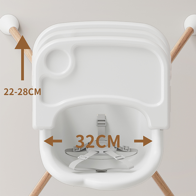 Wholesale Baby High Chair Toddler Feeding Chair With Kids Eating Chairs Adjustable Height