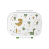 Multifunctional And Portable Kids Lunch Box with Classic Design BPA-Free Compartmentalized Plastic Lid for School Use