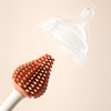 Hot Selling Silicone Milk Baby Bottle Brush Set 
