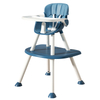 High Quality Portable Safety 3-in-1 Multifunction Baby High Chair with Dining Table for Feeding