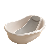 Multifunction Design Kids Newborn Large Anti-slip Safe Baby Bathtub with Smart Thermometer