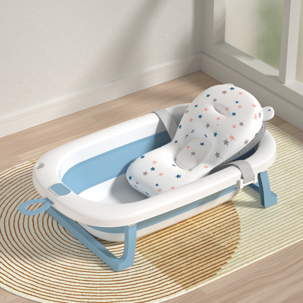 Baby Bath Supply Foldable Baby Bathtub Portable Bathtub for Children Plastic Kids Bath Tubs