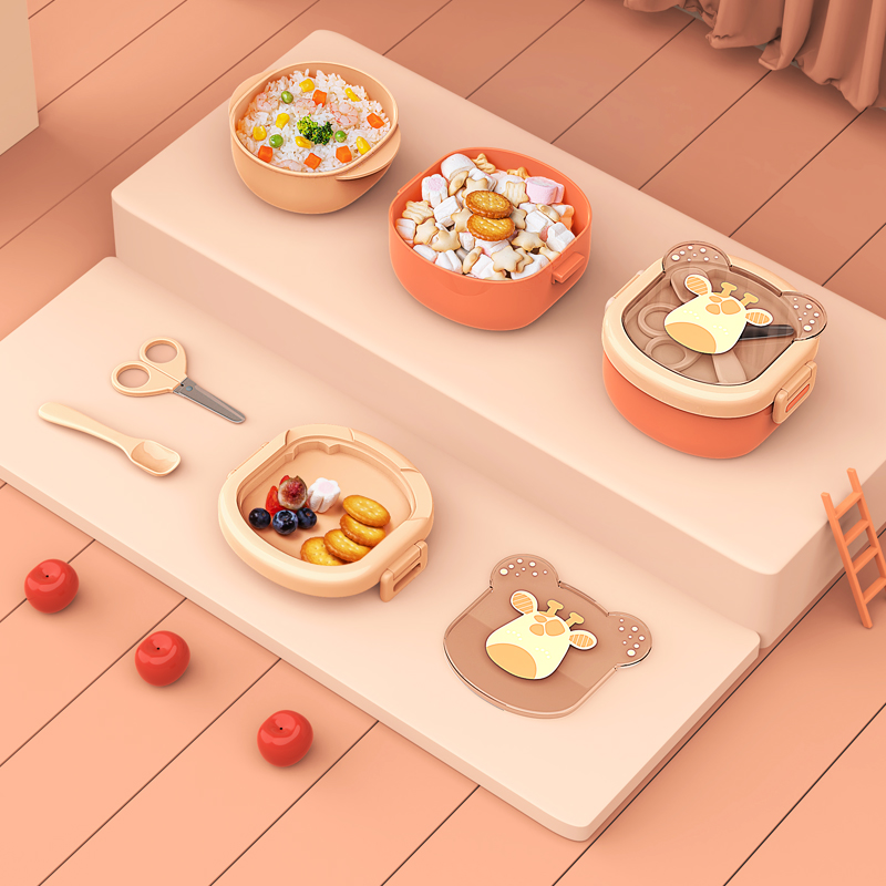 Hotselling Baby Bowl With Food Scissor