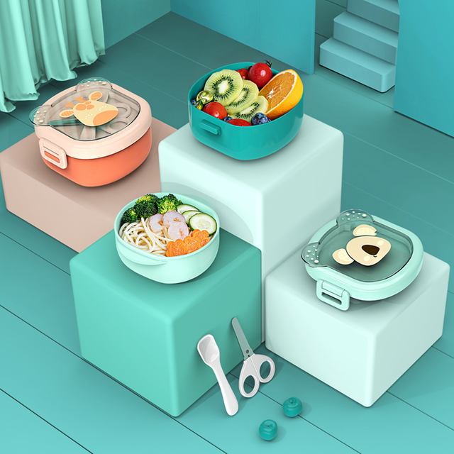Hotselling Baby Bowl With Food Scissor