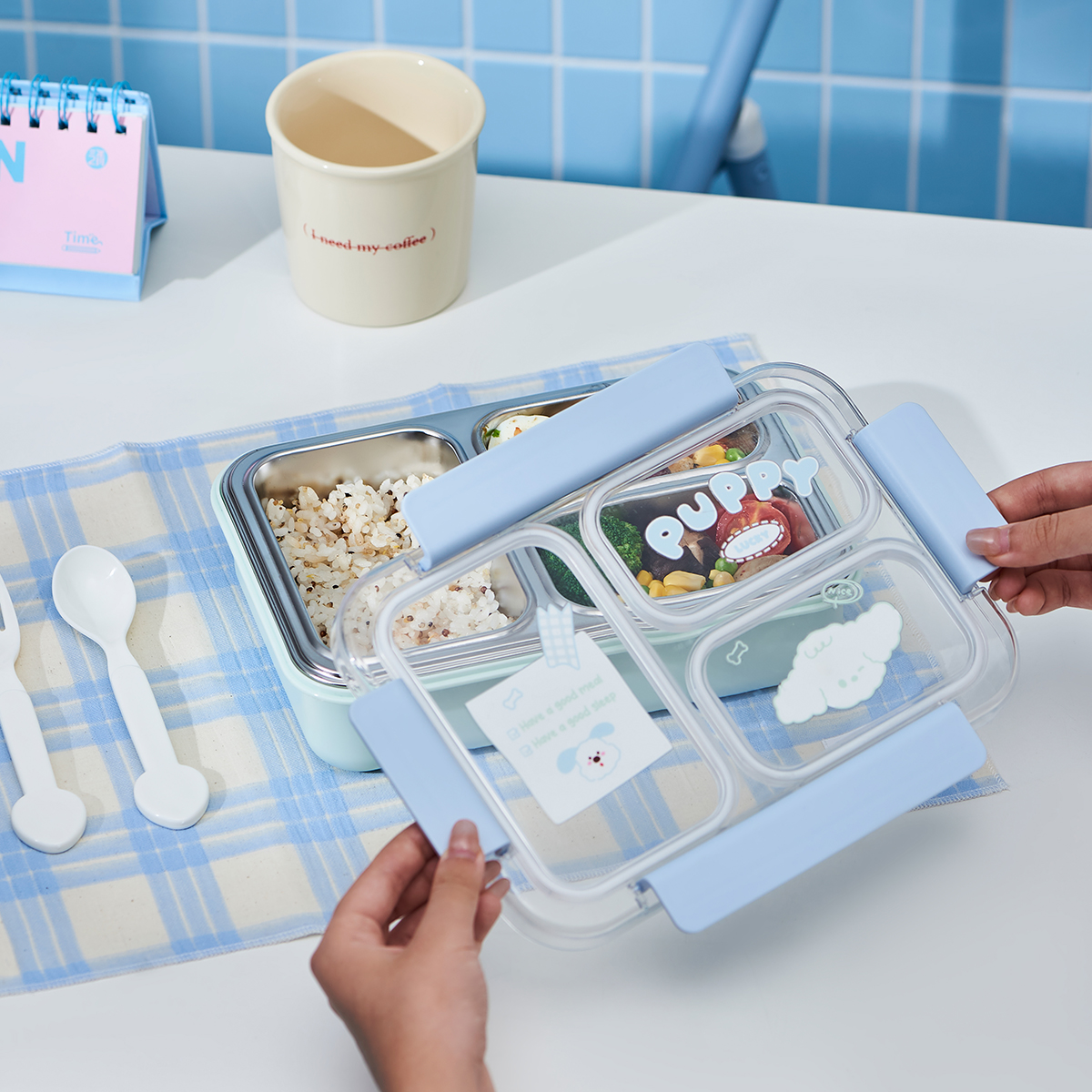 LB116韩式小狗餐盒 (8)