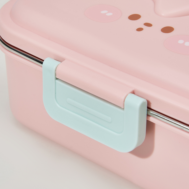 Portable Leakproof Baby Lunch Box for School Stainless Steel Travel Children Lunch Box Plastic Kids Food Container