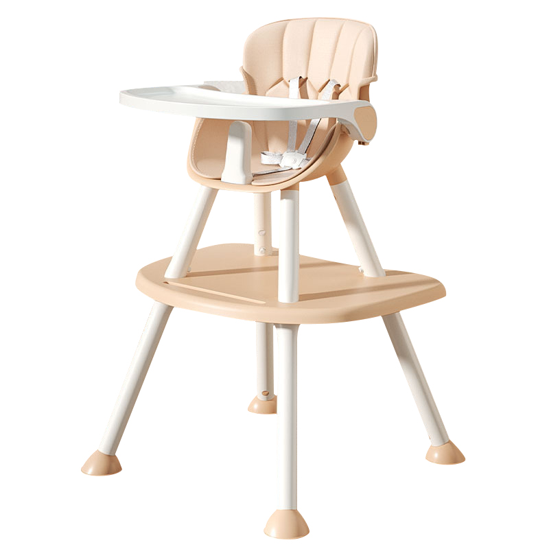 High Quality Portable Safety 3-in-1 Multifunction Baby High Chair with Dining Table for Feeding