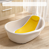 Multifunction Design Kids Newborn Large Anti-slip Safe Baby Bathtub with Smart Thermometer