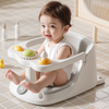 New Design Multi Function Duck Shape TPE Baby Bath Chair with Thermometer Adjustable Support Stand
