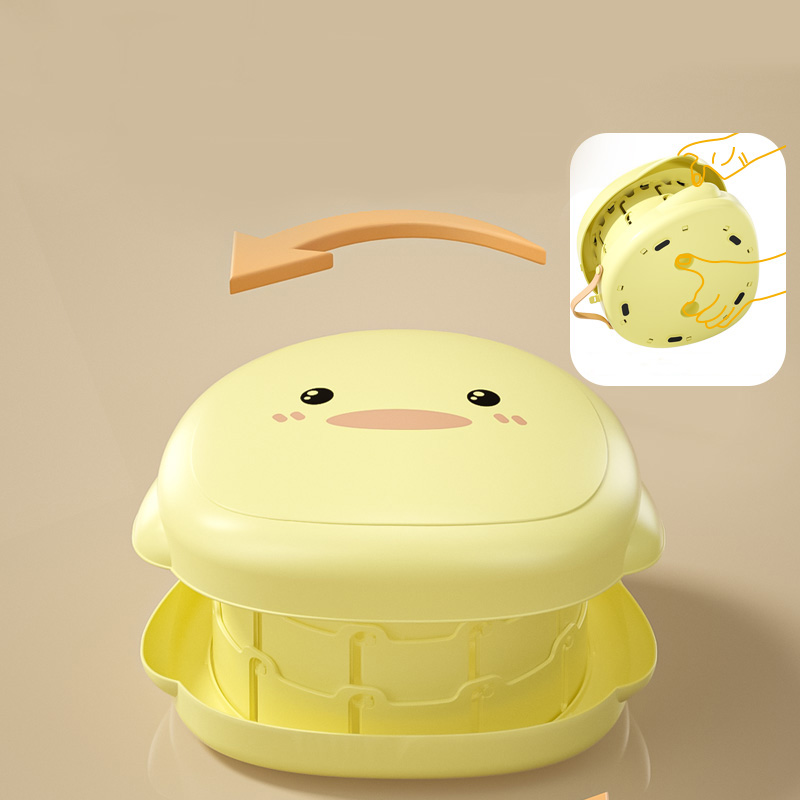 New Design Hot Selling Kids Cute Little Yellow Duck Travel Potty Baby Potty Training Chair