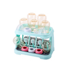 Eco-friendly Plastic Foldable Baby Bottle Dry Rack Holder Multifunctional Bottle Rack Durable Drain Rack Bottle