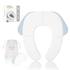 Brand New Custom Dog Shape Foldable Baby Potty Seat Collapsible Travel Kids Toilet Seat for Toilet Training