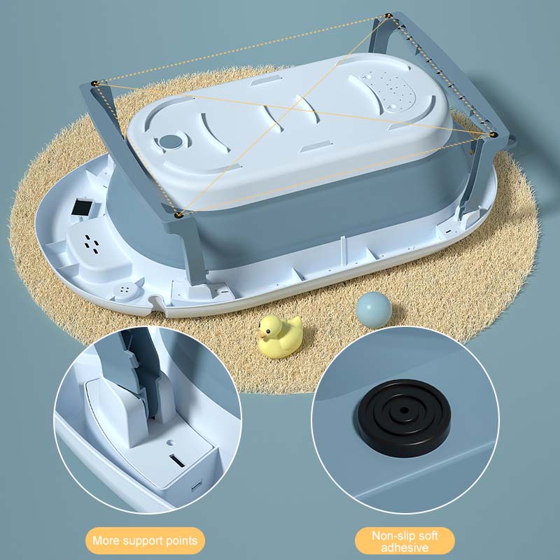 Fold Bathtub With Shampoo Cup