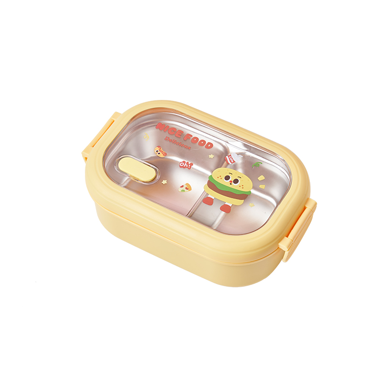 New Design Wholesale Food Grade Kids Lunch Box Portable Bento Box Multifunction Lunch Box for Baby