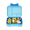 New Release Cute BPA Free Microwavable Kids Insulated Lunch Box Leak Proof 3 Compartments Portable Child Food Container
