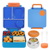 New Released Good Quality Kids Lunch Box 3 Compartments Non-toxic Bpa-free Eco-friendly Kids Back to School Supplies