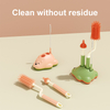 Hot Selling Silicone Milk Baby Bottle Brush Set 