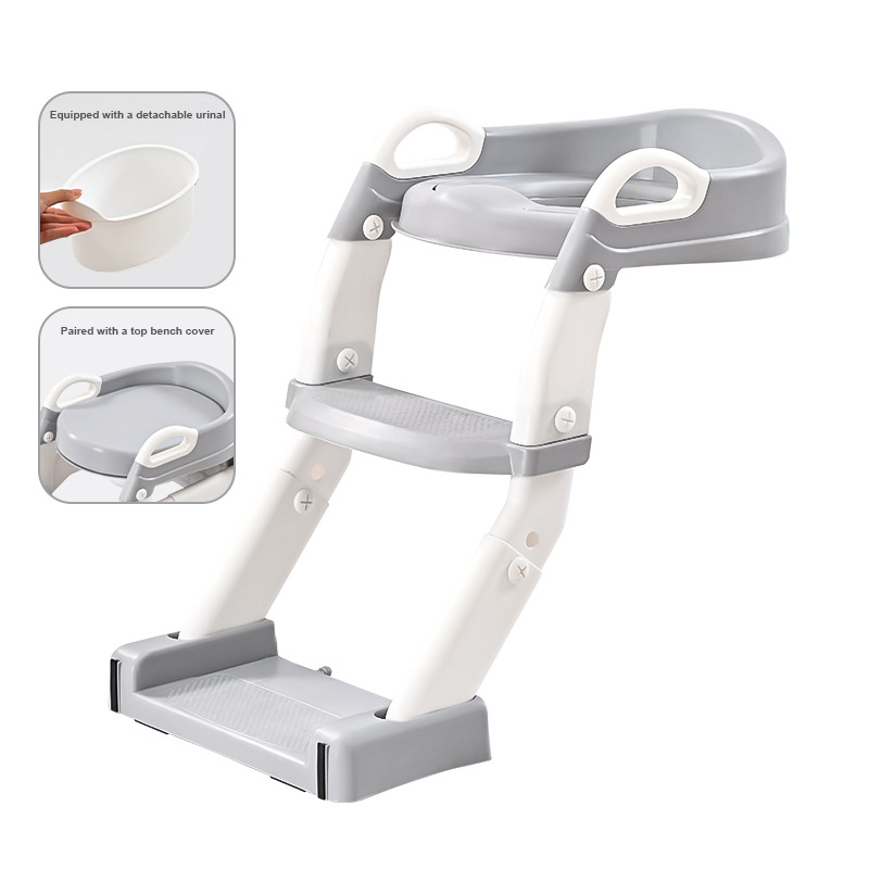 High Quality Wholesale Baby Potty Training Seat With Ladder Portable Kids Toilet Seat With Step Stool