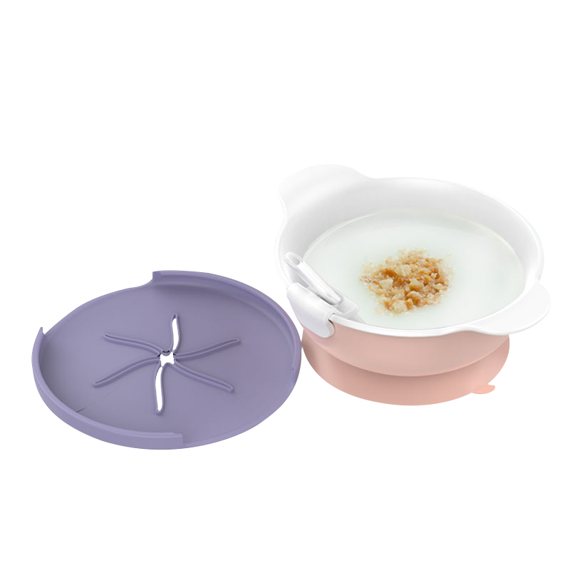  3in1 Baby Bowl with Soft Silicon Straw