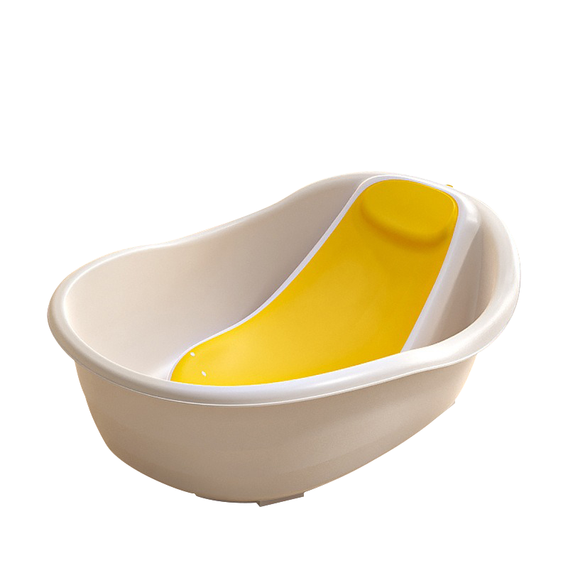 Multifunction Design Kids Newborn Large Anti-slip Safe Baby Bathtub with Smart Thermometer