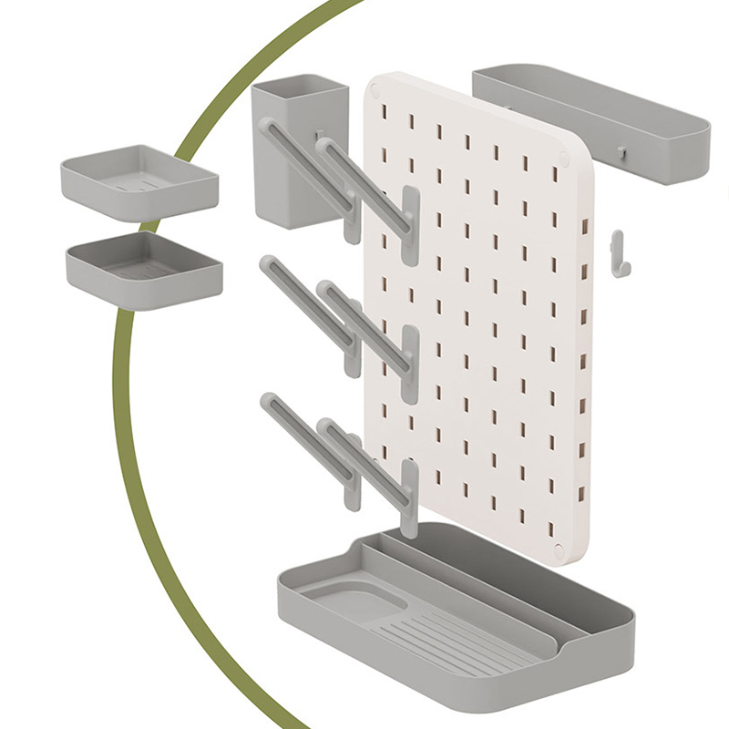Portable Vertical BPA Free Baby Feeding Bottle Accessories Drying Rack Space Saving Design for Travel Use
