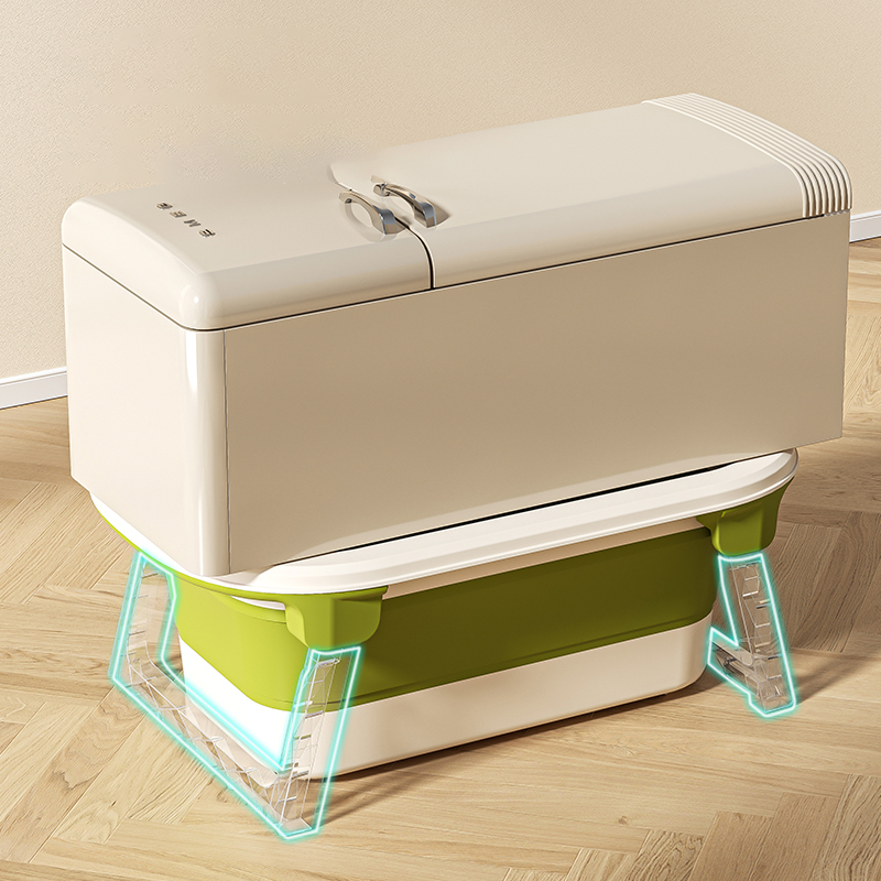 Baby bathtub folding