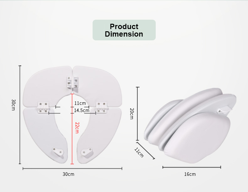 Fold Toilet Seat