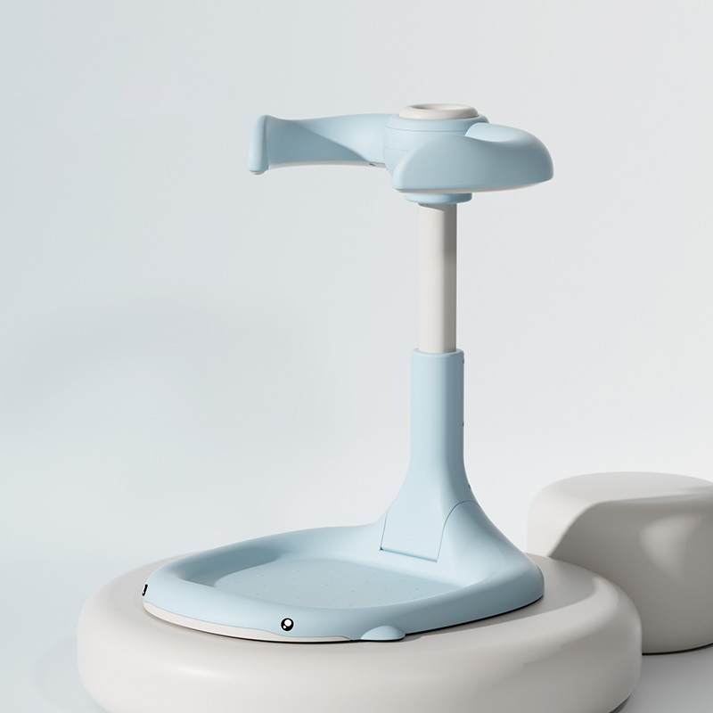 Baby Bath Standing Support Anti-slip Adjustable Shower Tower Plastic Set