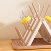 New Design Baby Bottle Drying Rack Portable Travel Baby Bottle Drying Rack Space Saving