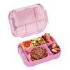 1200ml Eco-Friendly BPA Free Portable Bento Box with 5 Compartments Leakproof Heat Resistant Food Storage for Adults & Children