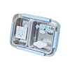 Cute Animal Design Kids Bento Lunch Box for School Children Lunch Box With Handle Portable 3 Compartment Food Container