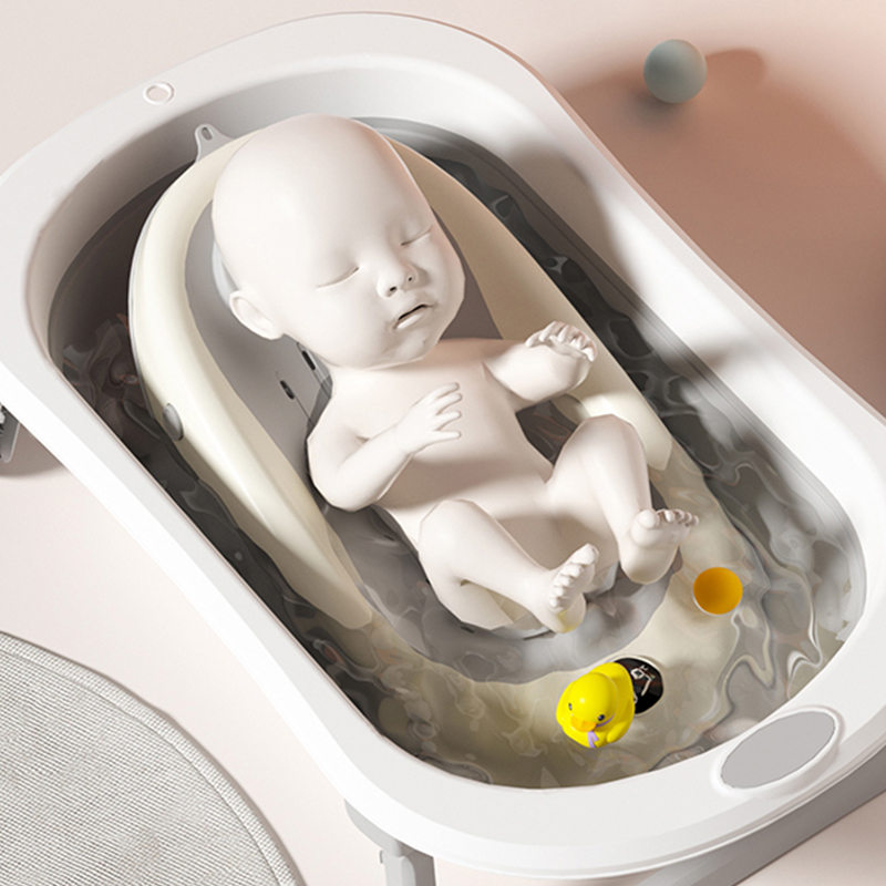 Baby Bath Support With Thermometer