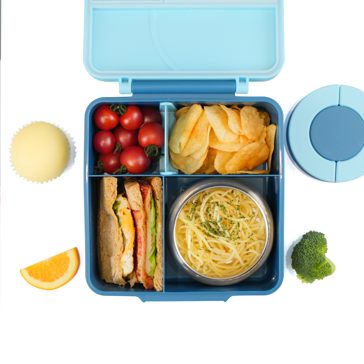 New Arrival Leakproof Plastic Baby Lunch Box Toddler Bento Box Compartment Kids Lunch Box